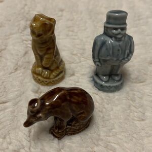 3 Wades England Figurines Circus Series